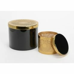 Boite Ronde En Métal émaillée