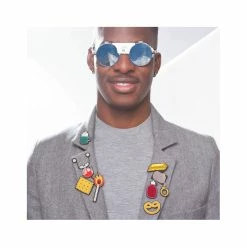 Broche Brodée Allumette Macon&Lesquoy -Épicerie Soldes Boutique broche brodee allumette maconlesquoy 3