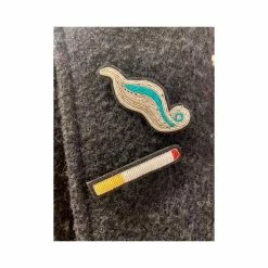 Broche Cigarette + Fumée Macon&Lesquoy -Épicerie Soldes Boutique broche cigarette fumee 3