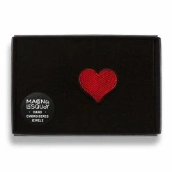 Broche Coeur Rouge Macon&Lesquoy