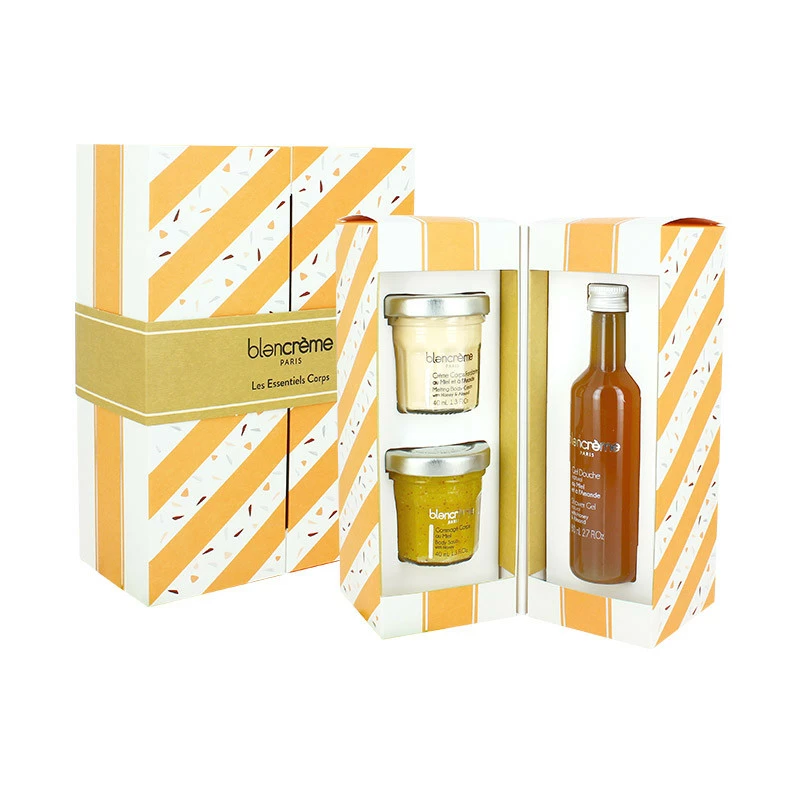 Coffret Soin Corps Réparateur Miel Et Amande 1 Coffret Soin Corps Réparateur Miel Et Amande
