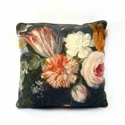 Coussin Lady Rose Velours Imbarro