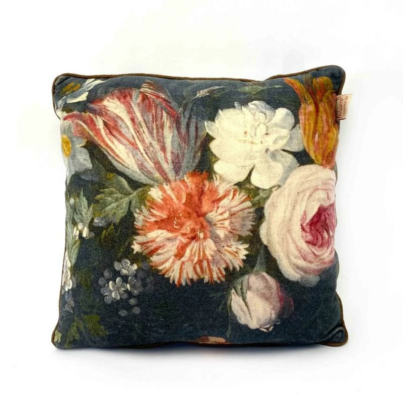 Coussin Lady Rose Velours Imbarro 1 Coussin Lady Rose Velours Imbarro