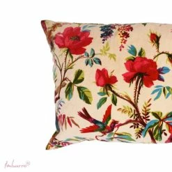 Coussin Paradise Ecru -Épicerie Soldes Boutique coussin paradise ecru 3