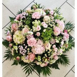 Coussin Rond Aux Couleurs Tendres