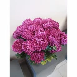 Fleurissement De Tombe En Chrysanthème Artificiel -Épicerie Soldes Boutique fleurissement de tombe en chrysantheme artificiel 2