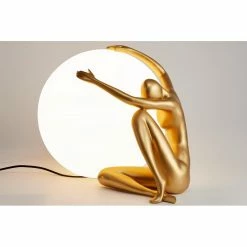Lampe Sphère Lumineuse Sculpture Résine
