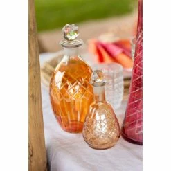 Flacons Chloé En Verre Coloré -Épicerie Soldes Boutique mini flacons chloe en verre colore 2