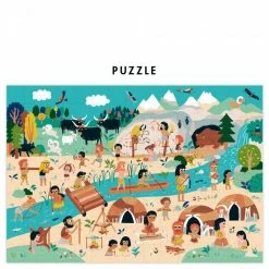 Mon Puzzle Préhistoire -Épicerie Soldes Boutique mon puzzle prehistoire 2