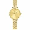 Montre Femme PIERRE LANNIER, Nova Acier Milanais Doré