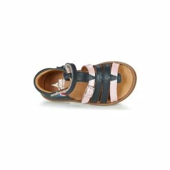 Nu Pieds Marine Et Rose Guinguette GBB -Épicerie Soldes Boutique nu pieds marine et rose guinguette gbb 2