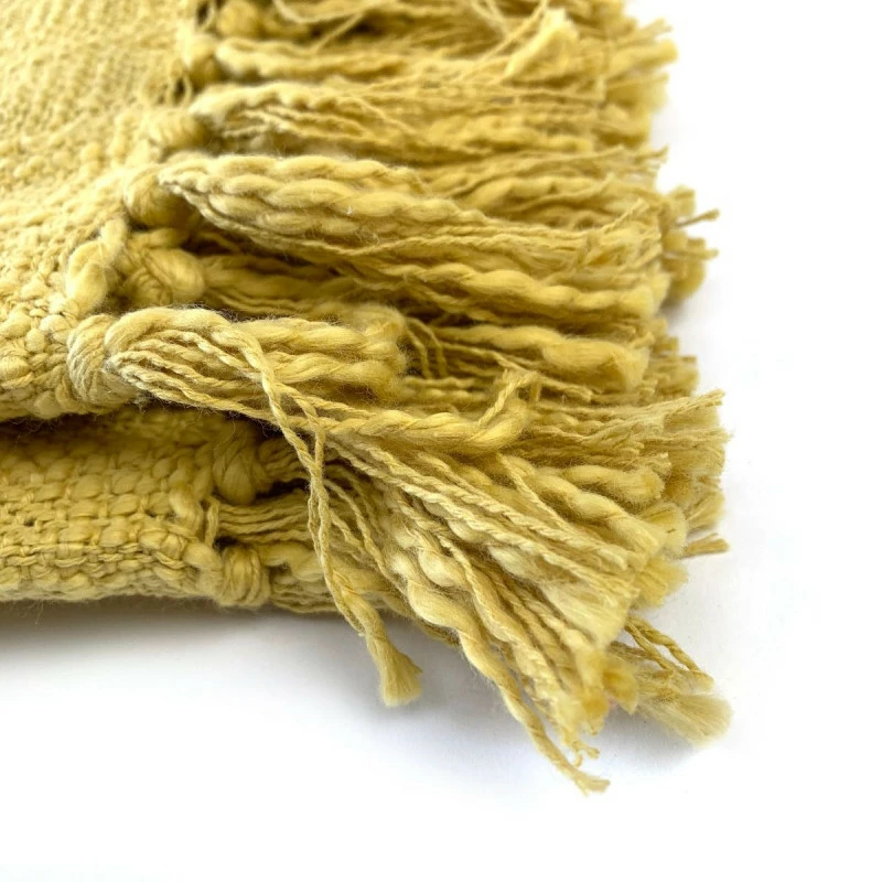 Plaid Shellia Ocre 2 Plaid Shellia Ocre – Image 2