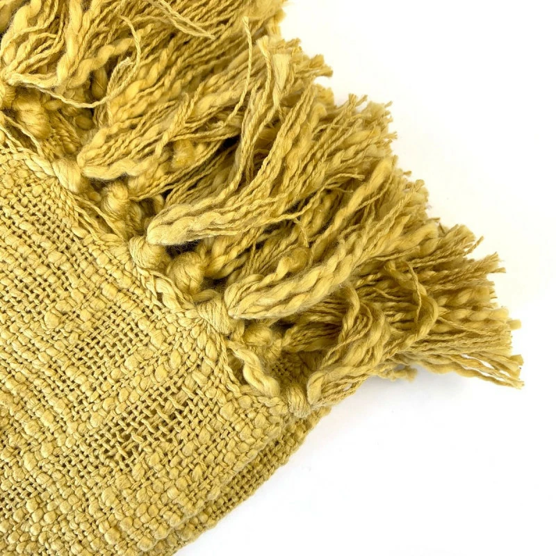 Plaid Shellia Ocre 3 Plaid Shellia Ocre – Image 3