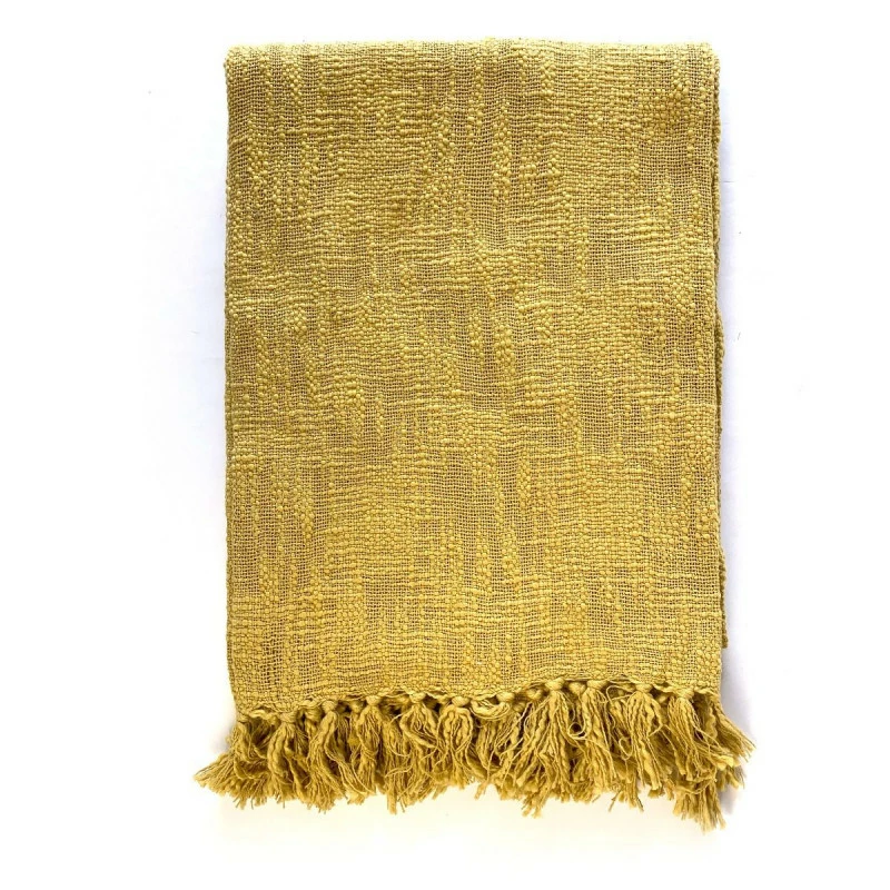 Plaid Shellia Ocre 1 Plaid Shellia Ocre