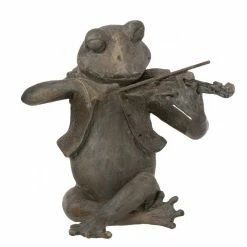 Statuette Grenouille Musicienne En Résine -Épicerie Soldes Boutique statuette grenouille musicienne en resine 3