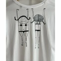 Tee-shirt « on S’accroche » -Épicerie Soldes Boutique tee shirt on saccroche 1 2